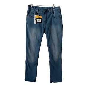 Street Steel Oakland Jeans Mens Size 38x33 Light Blue‎ Denim Pants